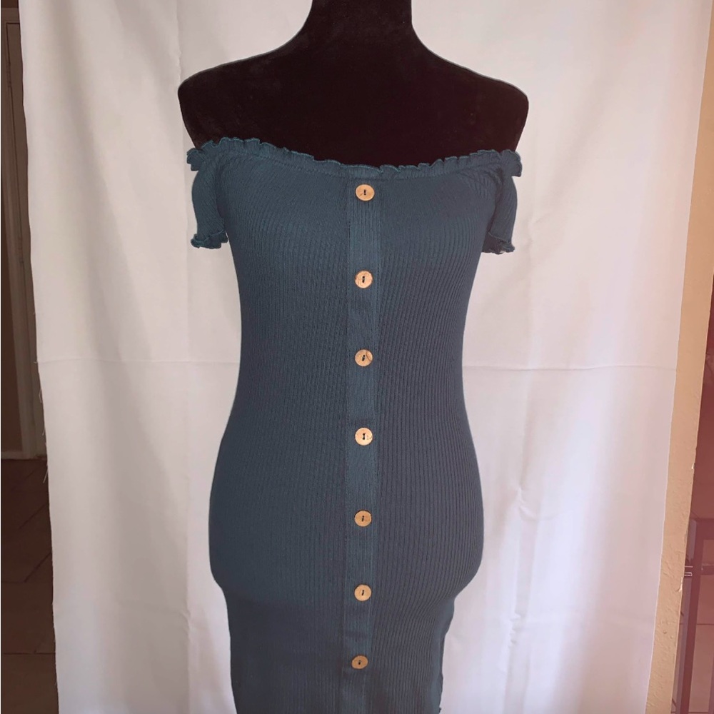 Teal dressed
